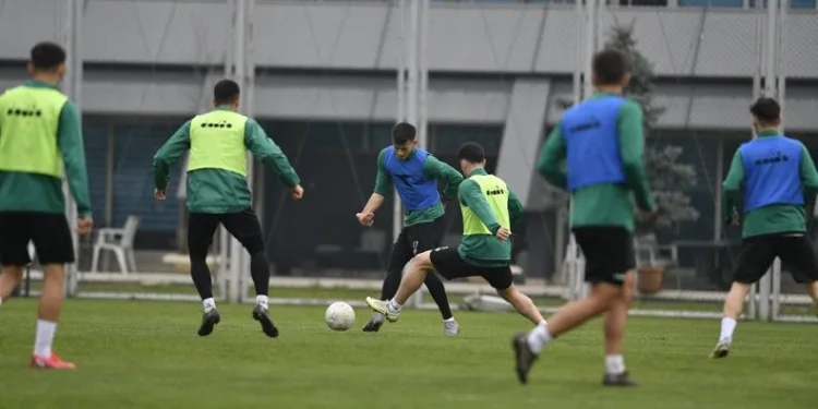 Bursaspor taktik çalıştı