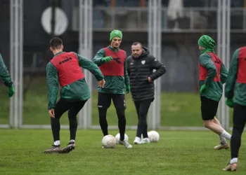 Bursaspor pas-pres çalıştı