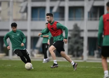 Bursaspor taktik çalıştı