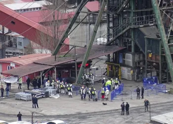 Maden ocağında kömür tozu yangını