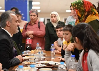Başkan Aktaş, depremzedelerle iftarda buluştu