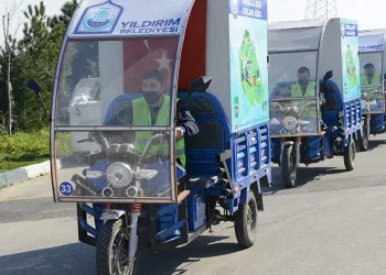 100 bin kilo atık dönüşüme kazandırıldı