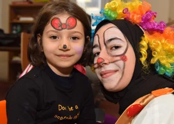 Depremzede çocukların yüzü Yıldırım’da gülüyor