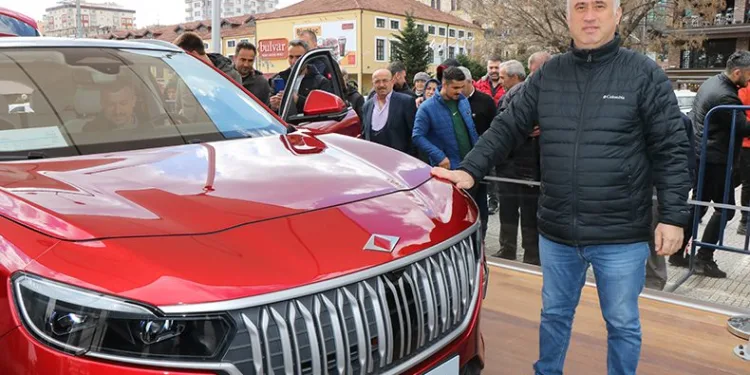 Çekilişte TOGG almaya hak kazanan talihli