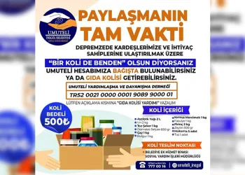 Yardım kampanyası başlatıldı