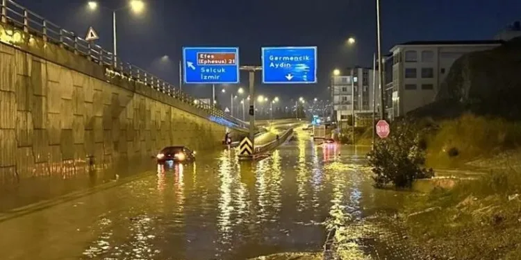 Ege Bölgesi’nde şiddetli yağış