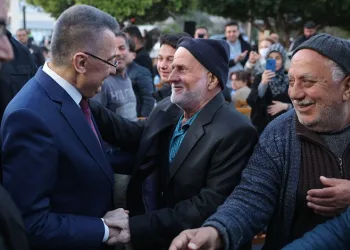 Fuat Oktay Kıbrıs’ta