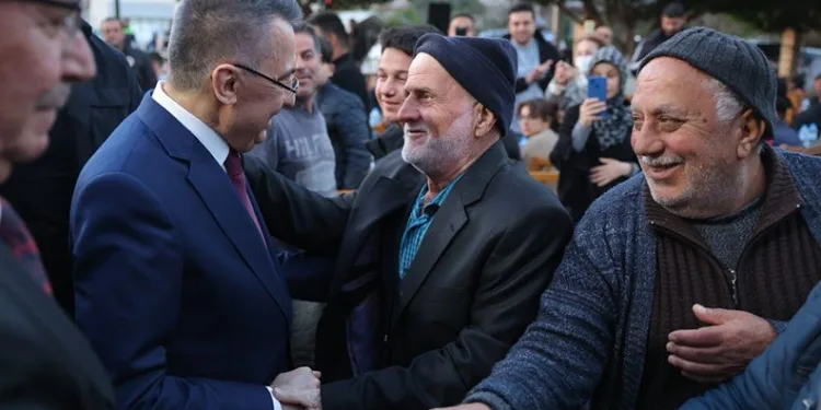 Fuat Oktay Kıbrıs’ta