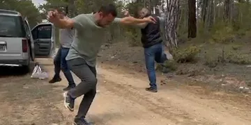 Kuzugöbeği böyle oynattı