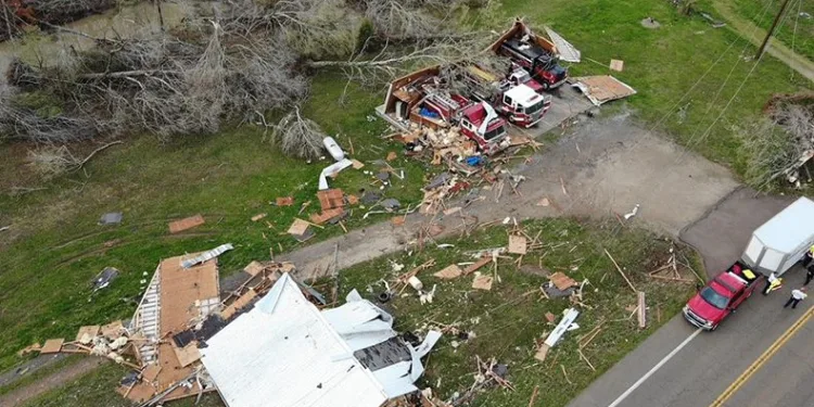 Missouri eyaletinde hortum felaketi