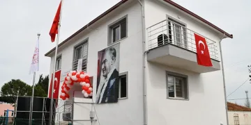 Tuzburgazı sağlık evi dualarla açıldı