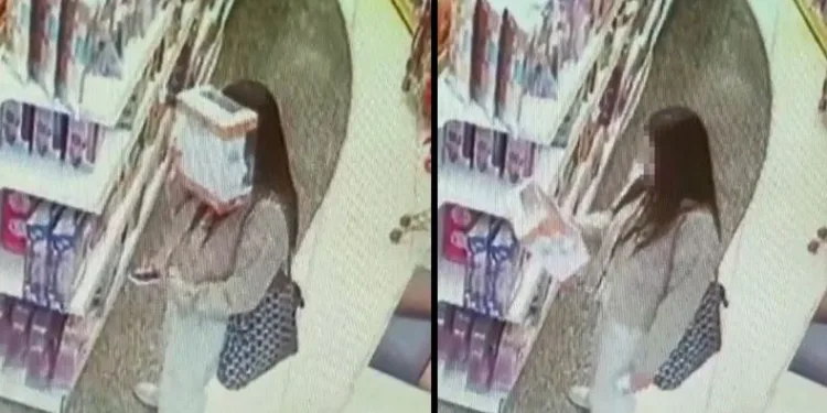 Bin lira değerinde oyuncak çaldı