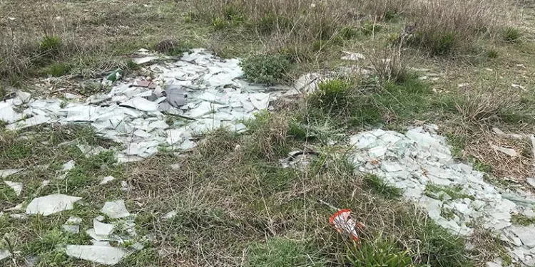 Cam parçaları yangın konusunda tedirgin etti