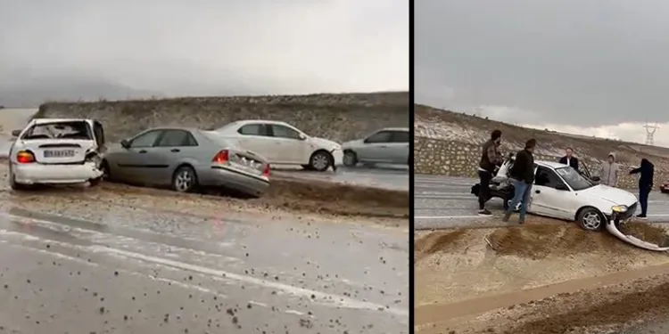 12 kişinin yaralandığı zincirleme kaza