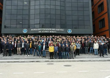 Bursa Büyükşehir ailesi bayramlaştı