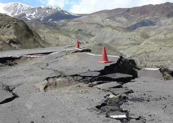 Bingöl’de heyelan