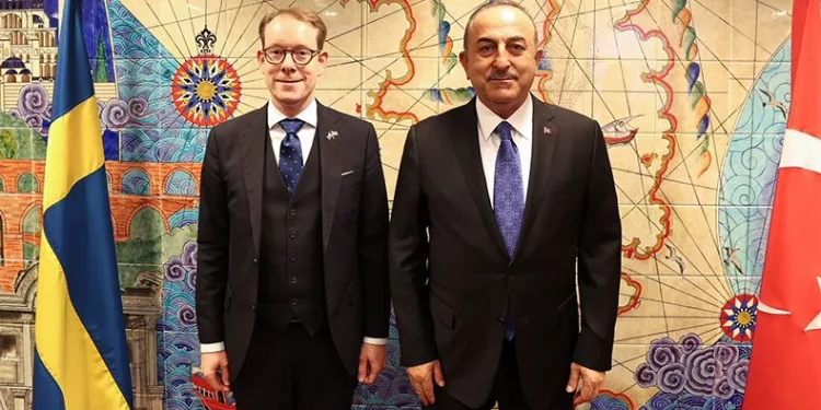 Bakan Çavuşoğlu mevkidaşı Billström ile görüştü