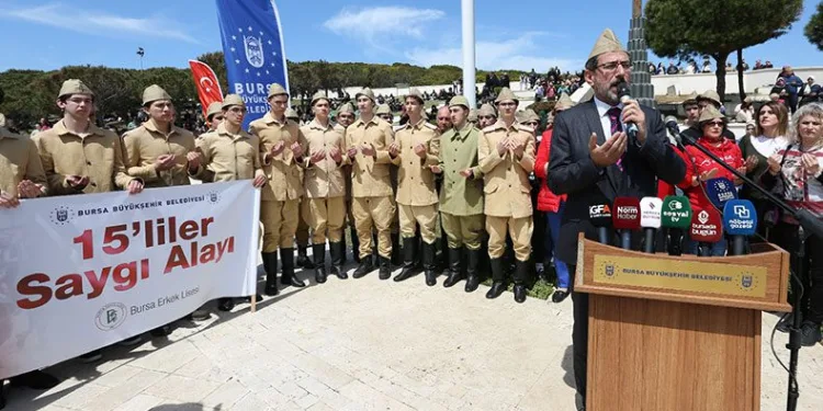 Bursa, Çanakkale’de tek yürek