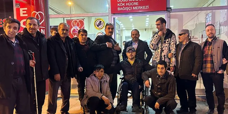 Engelli meclisi üyeleri kan bağışında bulundu