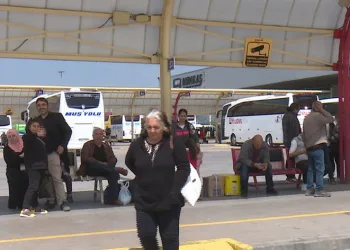 Terminalde bayram telaşı azaldı