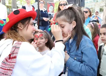 Mudanya Belediyesi çocukları şenlikte buluşturdu