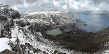Nemrut Dağı’nın manzarası hayran bırakıyor