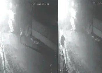 Hırsızlık anı güvenlik kamerasına yansıdı
