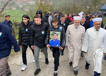 Şehit madencinin cenazesi toprağa verildi