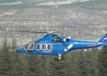 GÖKBEY helikopteri göklerde