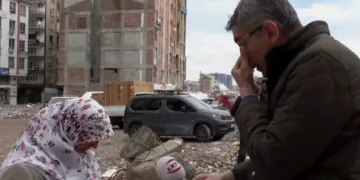 Canlı yayında gözyaşlarına boğuldu