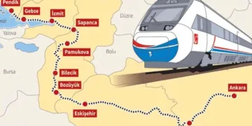 Hızlı trenle mesafeler kısalıyor