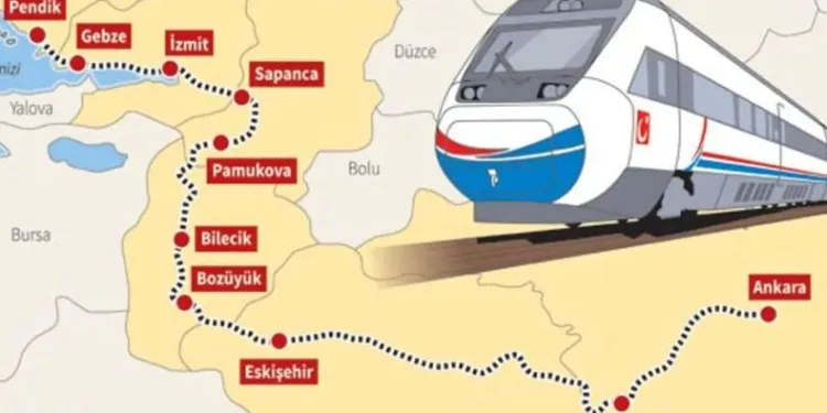 Hızlı trenle mesafeler kısalıyor