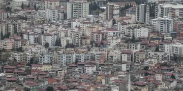 Binaların tamamına doğal gaz verildi