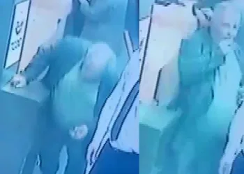 Ecel terminalde kraker yerken yakaladı