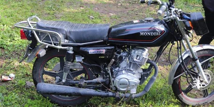 Bursa’da motosikleti çalıp gömdüler