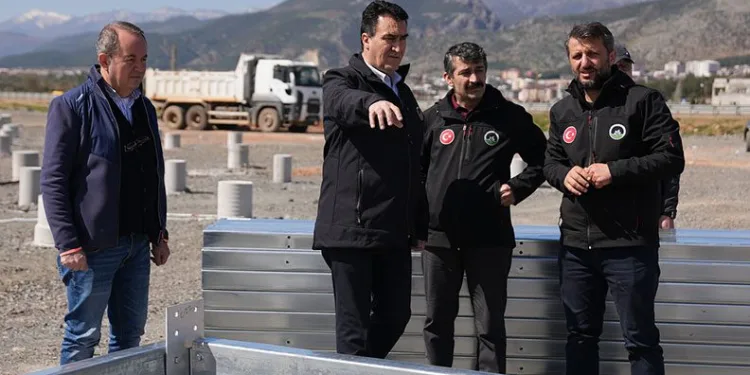 İslahiye’de Osmangazi Mahallesi Yükseliyor