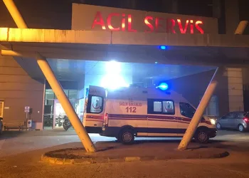 Bisikletten düştü, hastanelik oldu