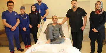 İnce bağırsağından 3.5 kilogram ur çıkarıldı