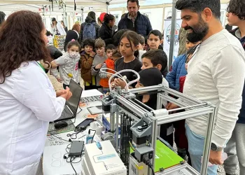 Konteyner kentte çocuklara bilim şenliği