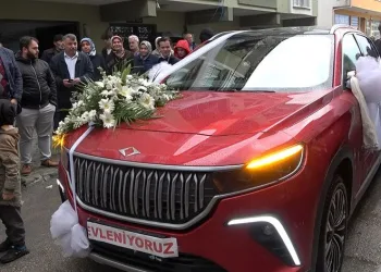 Dünya evine Togg’la girdiler