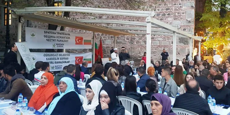 Osmangazi’den Filibe’de kardeşlik iftarı
