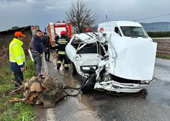 Manisa’da feci kaza