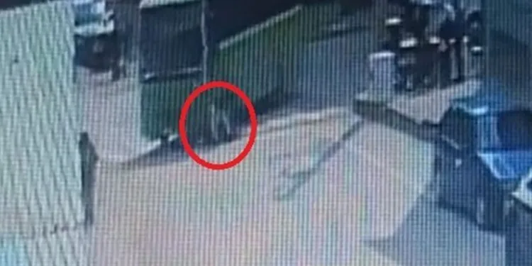 Özel halk otobüsü anne ve oğluna çarptı