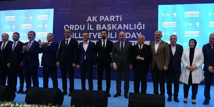 AK Parti Ordu milletvekili adayları tanıtıldı