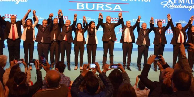 CHP Bursa Milletvekili adaylarını tanıttı