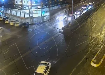 Kaza anları kamerada