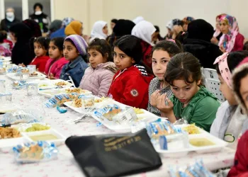 İftar sofrası Gündüzler’de kuruldu