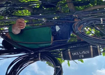 Elektrik tellerinin üzerinde uyuyakaldı