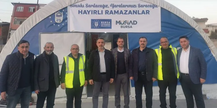 MÜSİAD’dan deprem bölgesine çıkarma