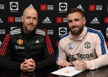 Manchester United, Luke Shaw’ın sözleşmesini 2027’ye kadar uzattı